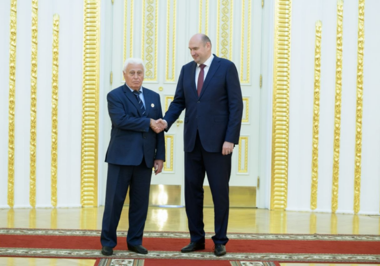 Житель Тоцкого района получил знак «Гордость Оренбуржья»