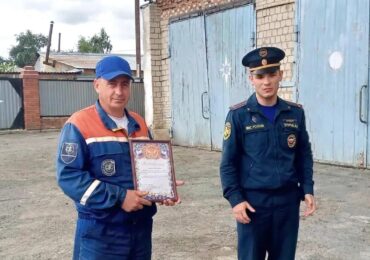 Оренбуржец вынес человека из пожара