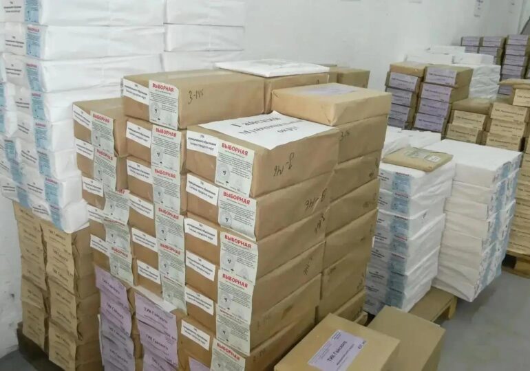 В Оренбуржье завершили печать бюллетеней для выборов