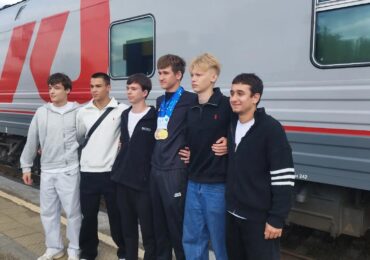 Бузулук встретил чемпиона мира Матвея Помошникова